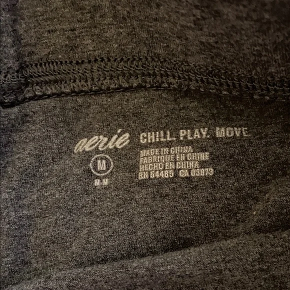 EUC Aerie Charcoal Leggings - Picture 2 of 2